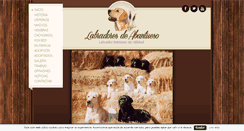 Desktop Screenshot of labradoresdeabantueso.com