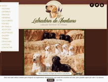 Tablet Screenshot of labradoresdeabantueso.com